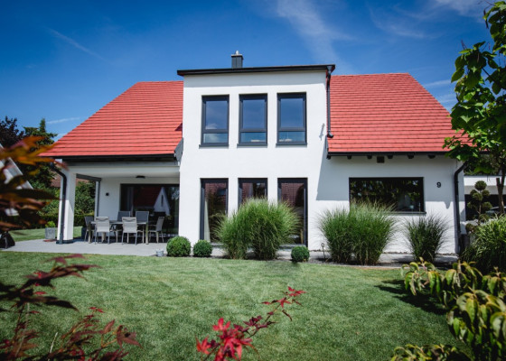 Einfamilienhaus ohne Keller mit Doppelgarage